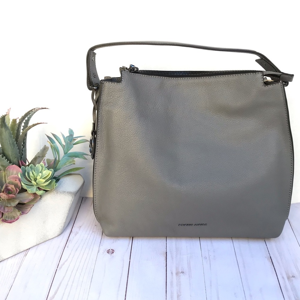⬇️ $120 | Etienne Aigner Ellie Slate Grey Hobo Bag